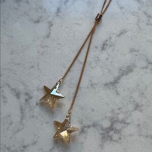 Elegant Gold Star Pendant Necklace